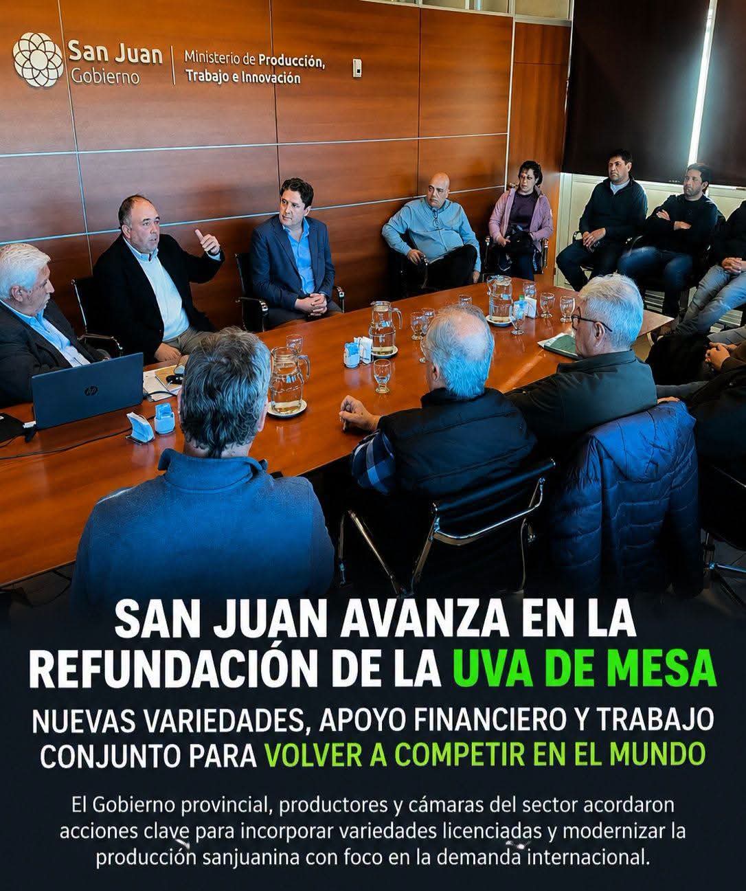SAN JUAN BUSCA REFUNDAR LA UVA DE MESA